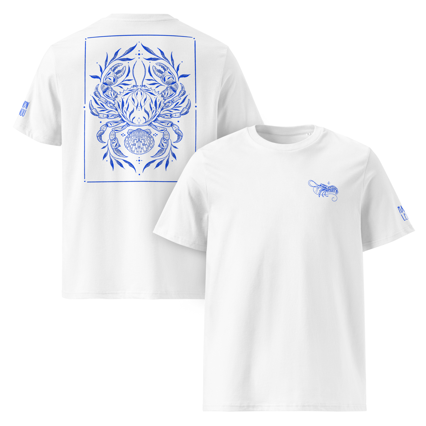 Creatures of the Sea Tee - Wit