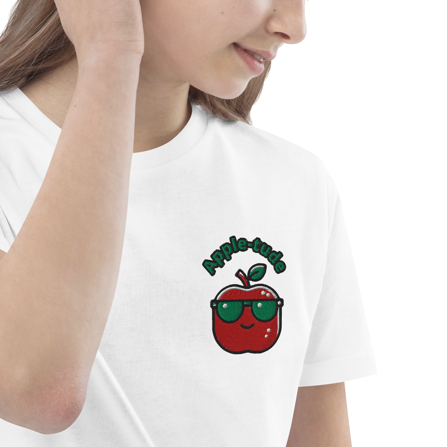 Organic cotton T-shirt Apple-tude
