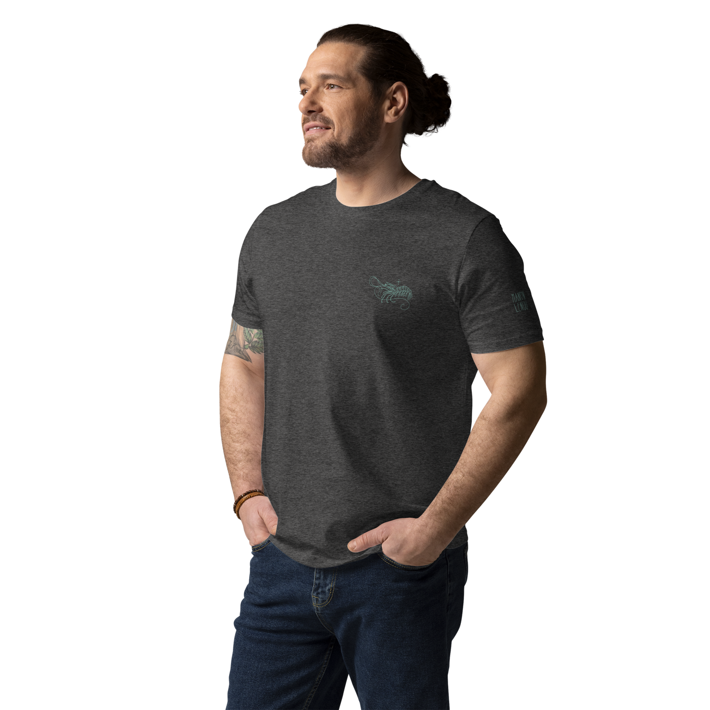 Creatures of the Sea Tee - Dark Heather Grey
